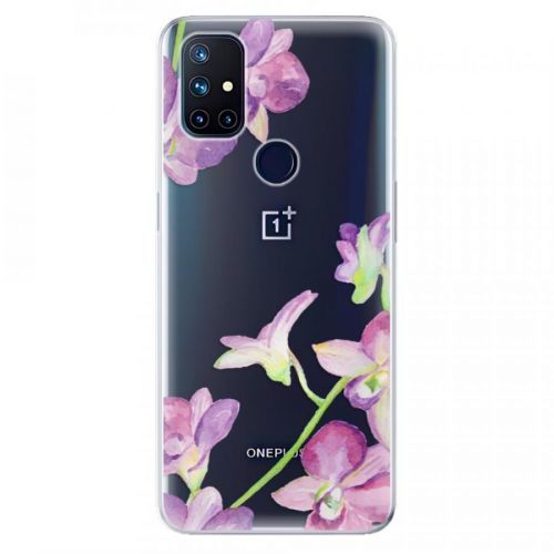Odolné silikónové puzdro iSaprio - Purple Orchid - OnePlus Nord N10 5G