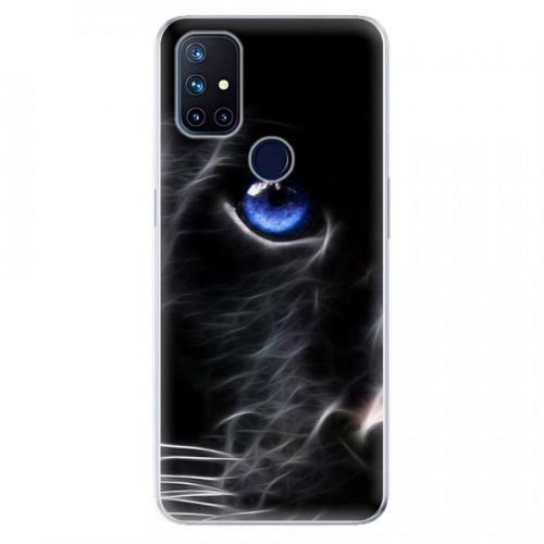 Odolné silikónové puzdro iSaprio - Black Puma - OnePlus Nord N10 5G