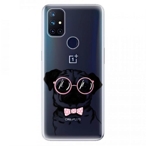 Odolné silikónové puzdro iSaprio - The Pug - OnePlus Nord N10 5G