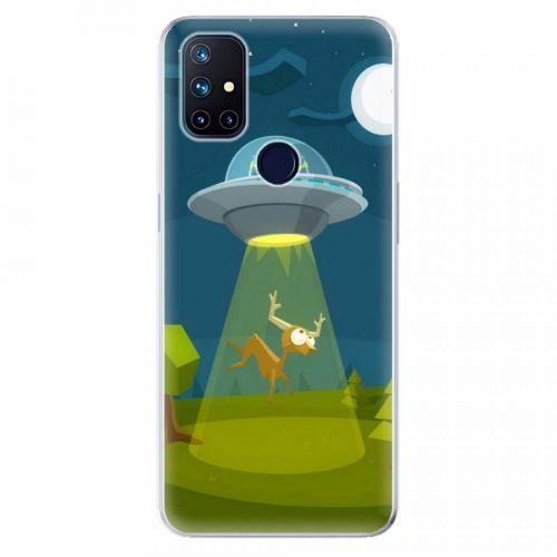 Odolné silikónové puzdro iSaprio - Alien 01 - OnePlus Nord N10 5G