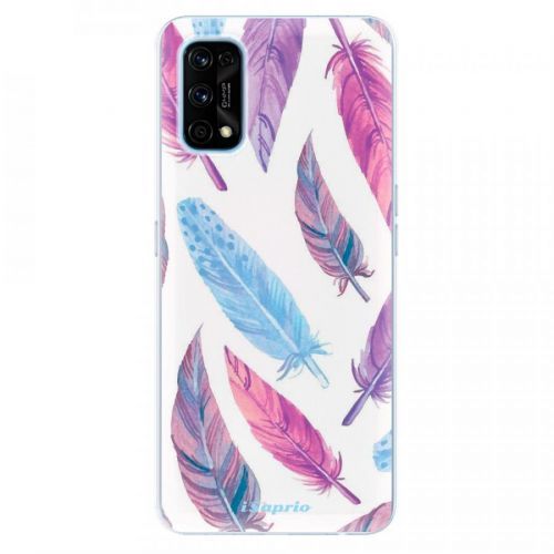 Odolné silikónové puzdro iSaprio - Feather Pattern 10 - Realme 7 Pro