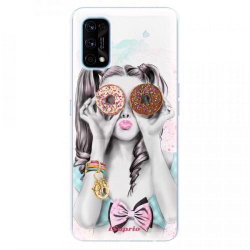 Odolné silikónové puzdro iSaprio - Donuts 10 - Realme 7 Pro