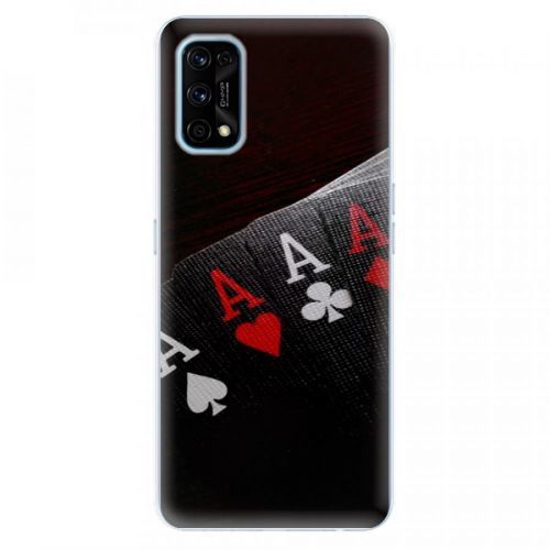 Odolné silikónové puzdro iSaprio - Poker - Realme 7 Pro