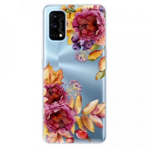 Odolné silikónové puzdro iSaprio - Fall Flowers - Realme 7 Pro