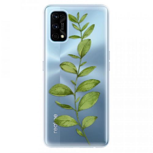 Odolné silikónové puzdro iSaprio - Green Plant 01 - Realme 7 Pro
