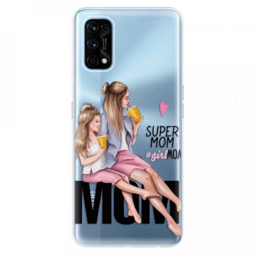 Odolné silikónové puzdro iSaprio - Milk Shake - Blond - Realme 7 Pro