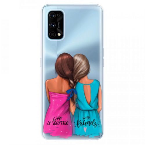 Odolné silikónové puzdro iSaprio - Best Friends - Realme 7 Pro