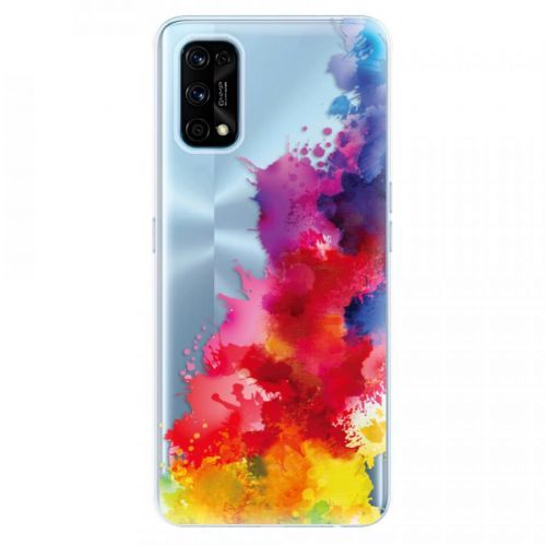 Odolné silikónové puzdro iSaprio - Color Splash 01 - Realme 7 Pro