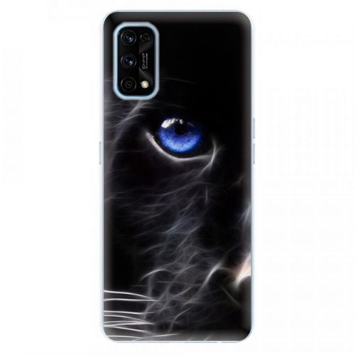 Odolné silikónové puzdro iSaprio - Black Puma - Realme 7 Pro