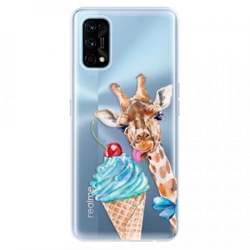 Odolné silikónové puzdro iSaprio - Love Ice-Cream - Realme 7 Pro
