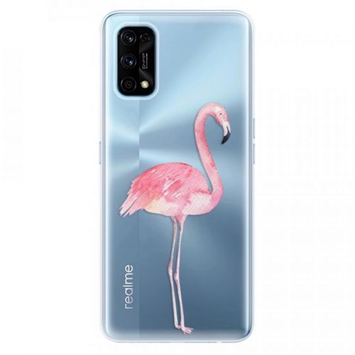 Odolné silikónové puzdro iSaprio - Flamingo 01 - Realme 7 Pro