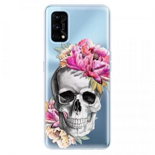 Odolné silikónové puzdro iSaprio - Pretty Skull - Realme 7 Pro