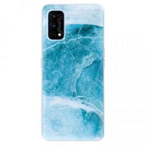 Odolné silikónové puzdro iSaprio - Blue Marble - Realme 7 Pro