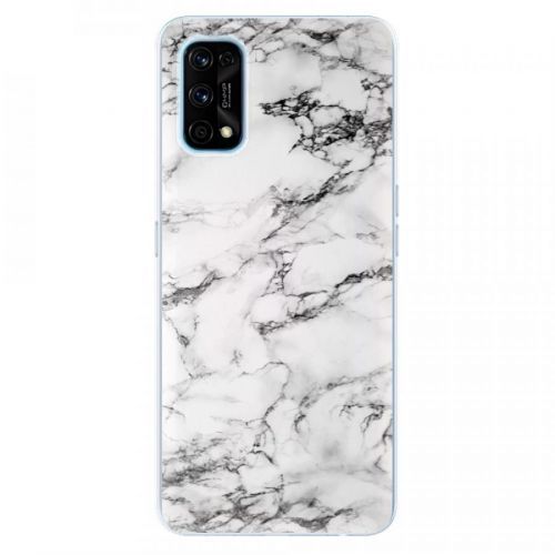 Odolné silikónové puzdro iSaprio - White Marble 01 - Realme 7 Pro