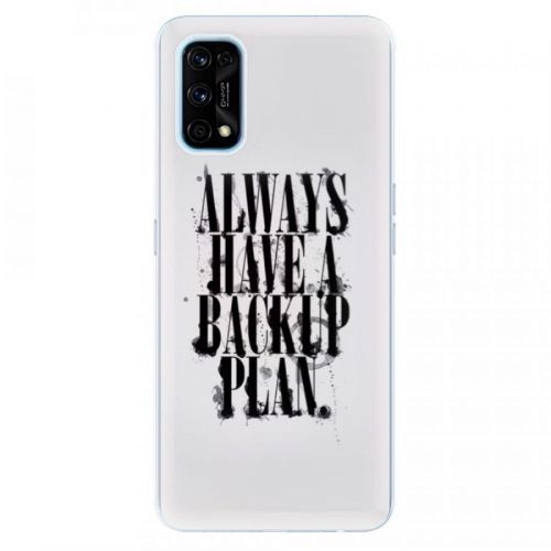 Odolné silikónové puzdro iSaprio - Backup Plan - Realme 7 Pro