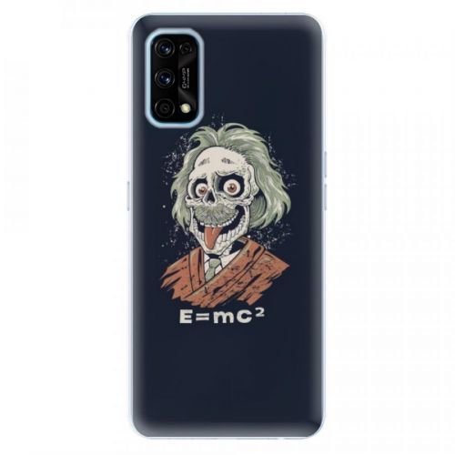 Odolné silikónové puzdro iSaprio - Einstein 01 - Realme 7 Pro