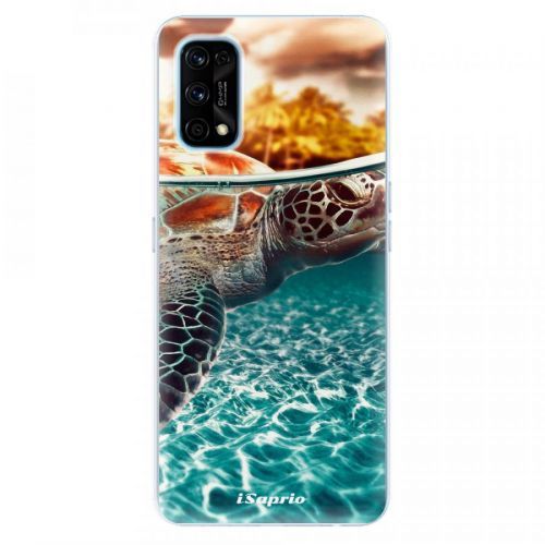 Odolné silikónové puzdro iSaprio - Turtle 01 - Realme 7 Pro