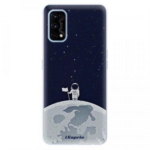 Odolné silikónové puzdro iSaprio - On The Moon 10 - Realme 7 Pro