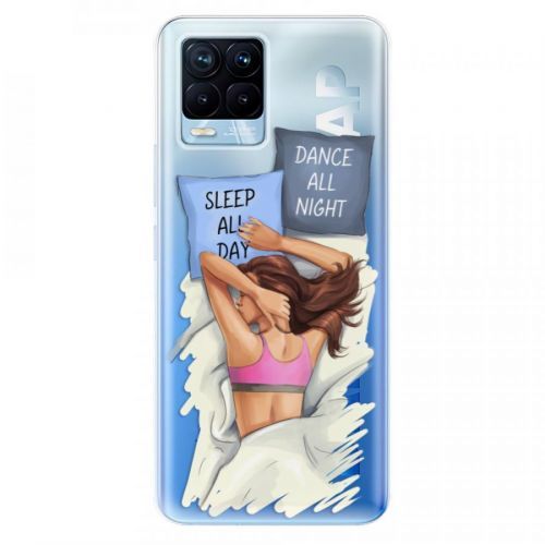 Odolné silikónové puzdro iSaprio - Dance and Sleep - Realme 8 / 8 Pro