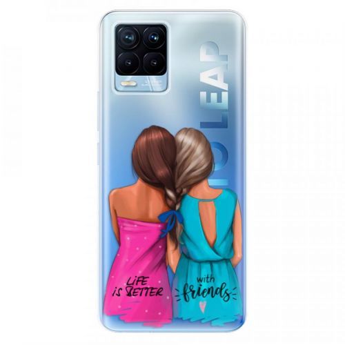 Odolné silikónové puzdro iSaprio - Best Friends - Realme 8 / 8 Pro