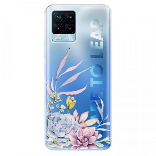 Odolné silikónové puzdro iSaprio - Succulent 01 - Realme 8 / 8 Pro