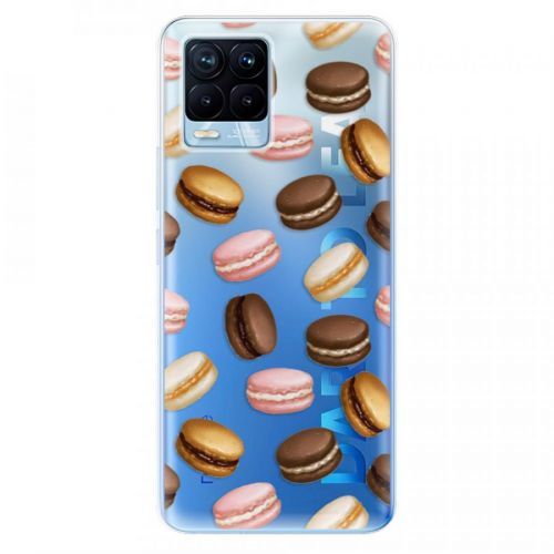 Odolné silikónové puzdro iSaprio - Macaron Pattern - Realme 8 / 8 Pro