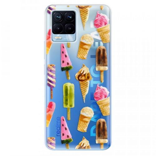 Odolné silikónové puzdro iSaprio - Ice Cream - Realme 8 / 8 Pro