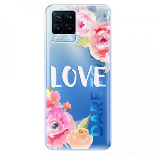 Odolné silikónové puzdro iSaprio - Love - Realme 8 / 8 Pro