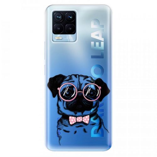 Odolné silikónové puzdro iSaprio - The Pug - Realme 8 / 8 Pro