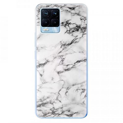 Odolné silikónové puzdro iSaprio - White Marble 01 - Realme 8 / 8 Pro