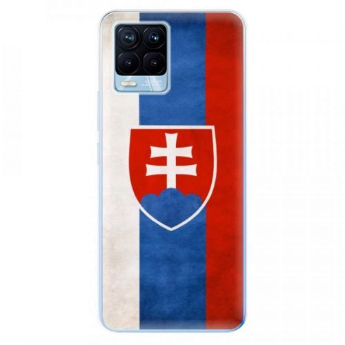 Odolné silikónové puzdro iSaprio - Slovakia Flag - Realme 8 / 8 Pro