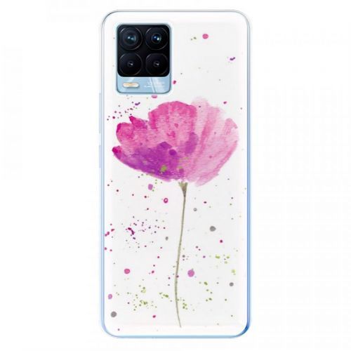 Odolné silikónové puzdro iSaprio - Poppies - Realme 8 / 8 Pro