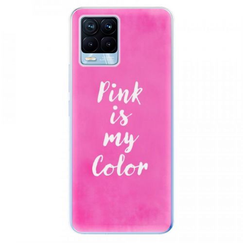 Odolné silikónové puzdro iSaprio - Pink is my color - Realme 8 / 8 Pro