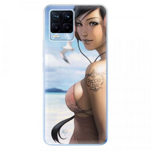 Odolné silikónové puzdro iSaprio - Girl 02 - Realme 8 / 8 Pro