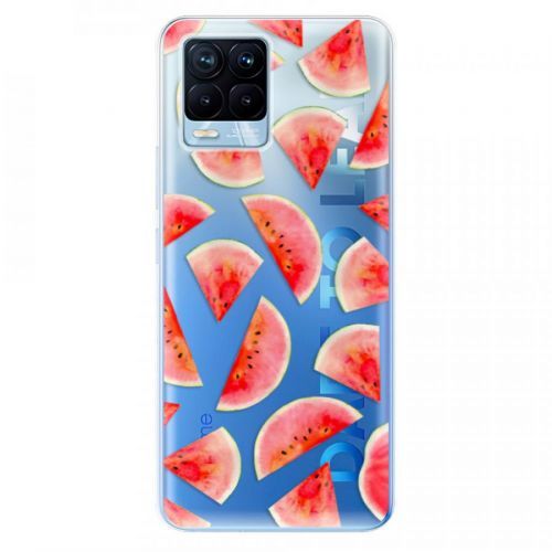 Odolné silikónové puzdro iSaprio - Melon Pattern 02 - Realme 8 / 8 Pro