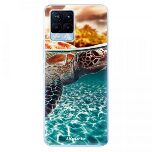 Odolné silikónové puzdro iSaprio - Turtle 01 - Realme 8 / 8 Pro