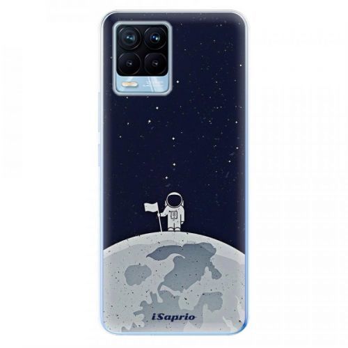 Odolné silikónové puzdro iSaprio - On The Moon 10 - Realme 8 / 8 Pro