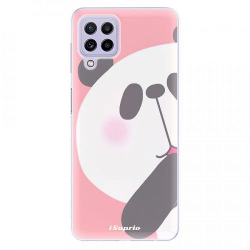 Odolné silikónové puzdro iSaprio - Panda 01 - Samsung Galaxy A22