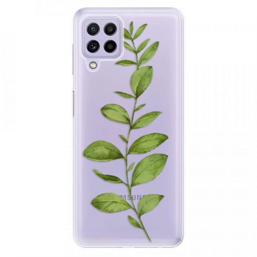 Odolné silikónové puzdro iSaprio - Green Plant 01 - Samsung Galaxy A22