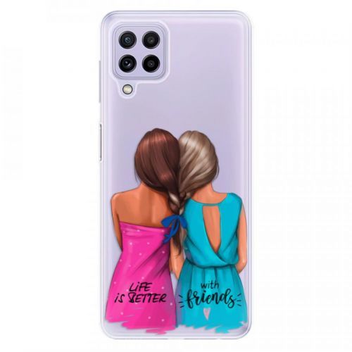 Odolné silikónové puzdro iSaprio - Best Friends - Samsung Galaxy A22