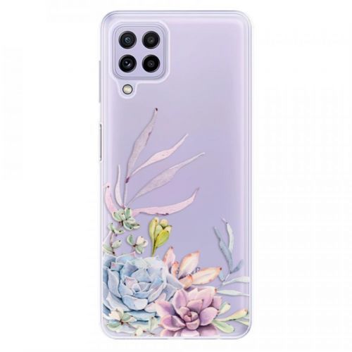 Odolné silikónové puzdro iSaprio - Succulent 01 - Samsung Galaxy A22