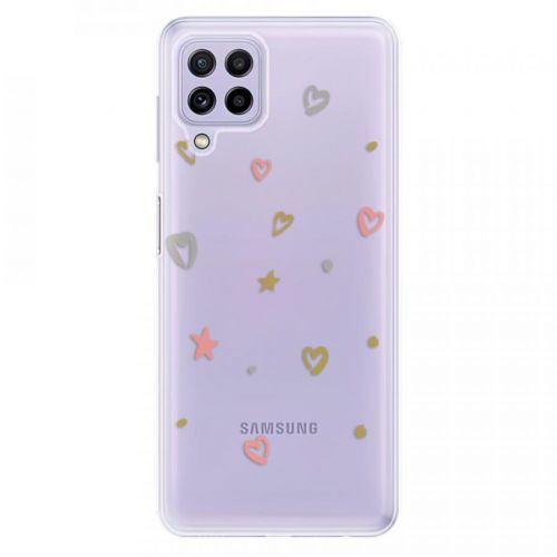 Odolné silikónové puzdro iSaprio - Lovely Pattern - Samsung Galaxy A22
