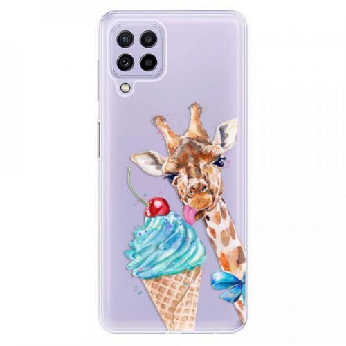 Odolné silikónové puzdro iSaprio - Love Ice-Cream - Samsung Galaxy A22