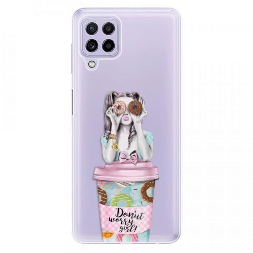 Odolné silikónové puzdro iSaprio - Donut Worry - Samsung Galaxy A22