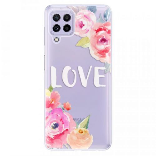 Odolné silikónové puzdro iSaprio - Love - Samsung Galaxy A22