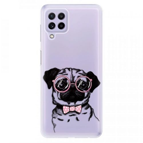 Odolné silikónové puzdro iSaprio - The Pug - Samsung Galaxy A22