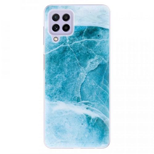 Odolné silikónové puzdro iSaprio - Blue Marble - Samsung Galaxy A22