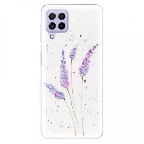 Odolné silikónové puzdro iSaprio - Lavender - Samsung Galaxy A22