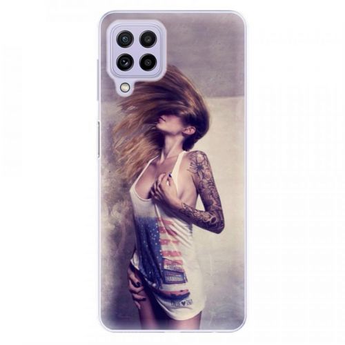 Odolné silikónové puzdro iSaprio - Girl 01 - Samsung Galaxy A22