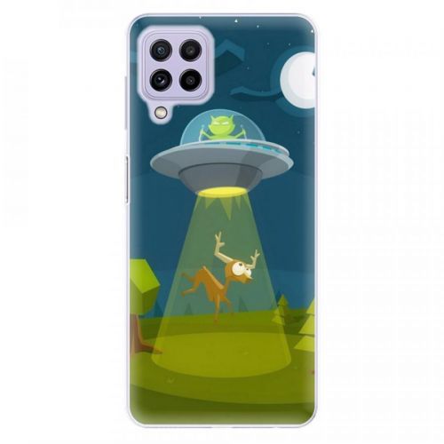 Odolné silikónové puzdro iSaprio - Alien 01 - Samsung Galaxy A22